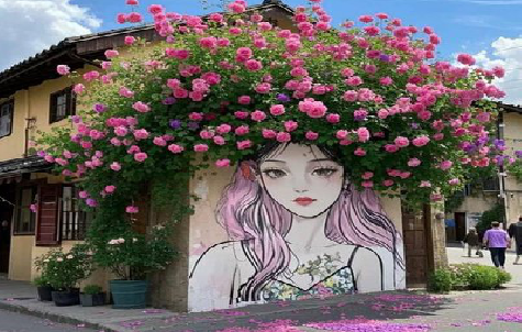  万安怎么设计网红打卡墙绘