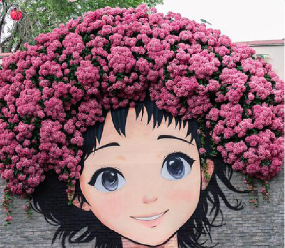  万安墙体彩绘-网红墙打卡