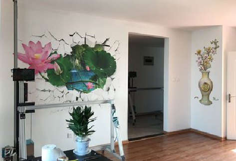  万安墙体彩绘相比墙纸的优势。