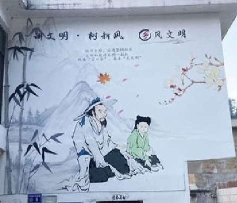  万安分享几个墙绘保养知识。