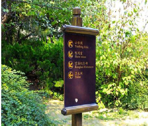  万安标识牌与环境之间有什么关系？